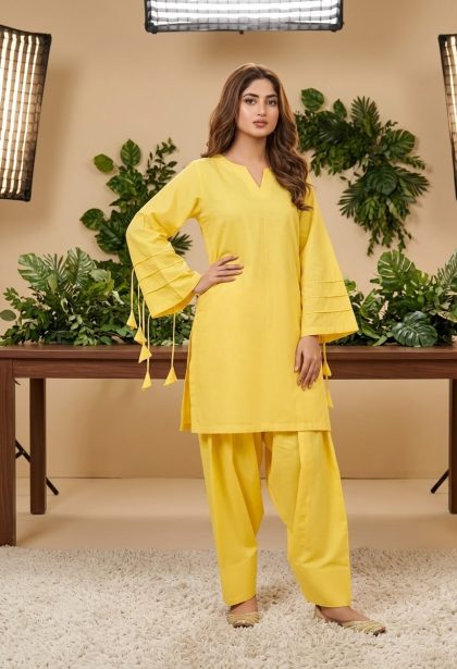 Sunshine Yellow Co-Ord Set ICS-1179