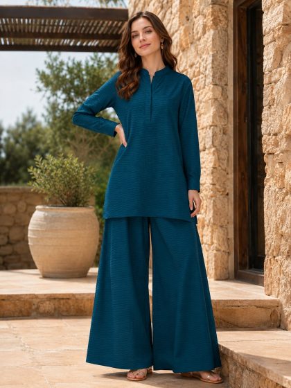 Turkish Textured Co-ords — Effortless Luxe GHZ-513