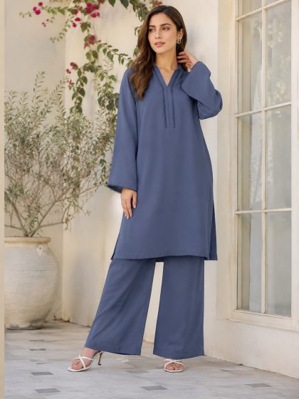 Double Georgette Co-Ord Set GHZ-514