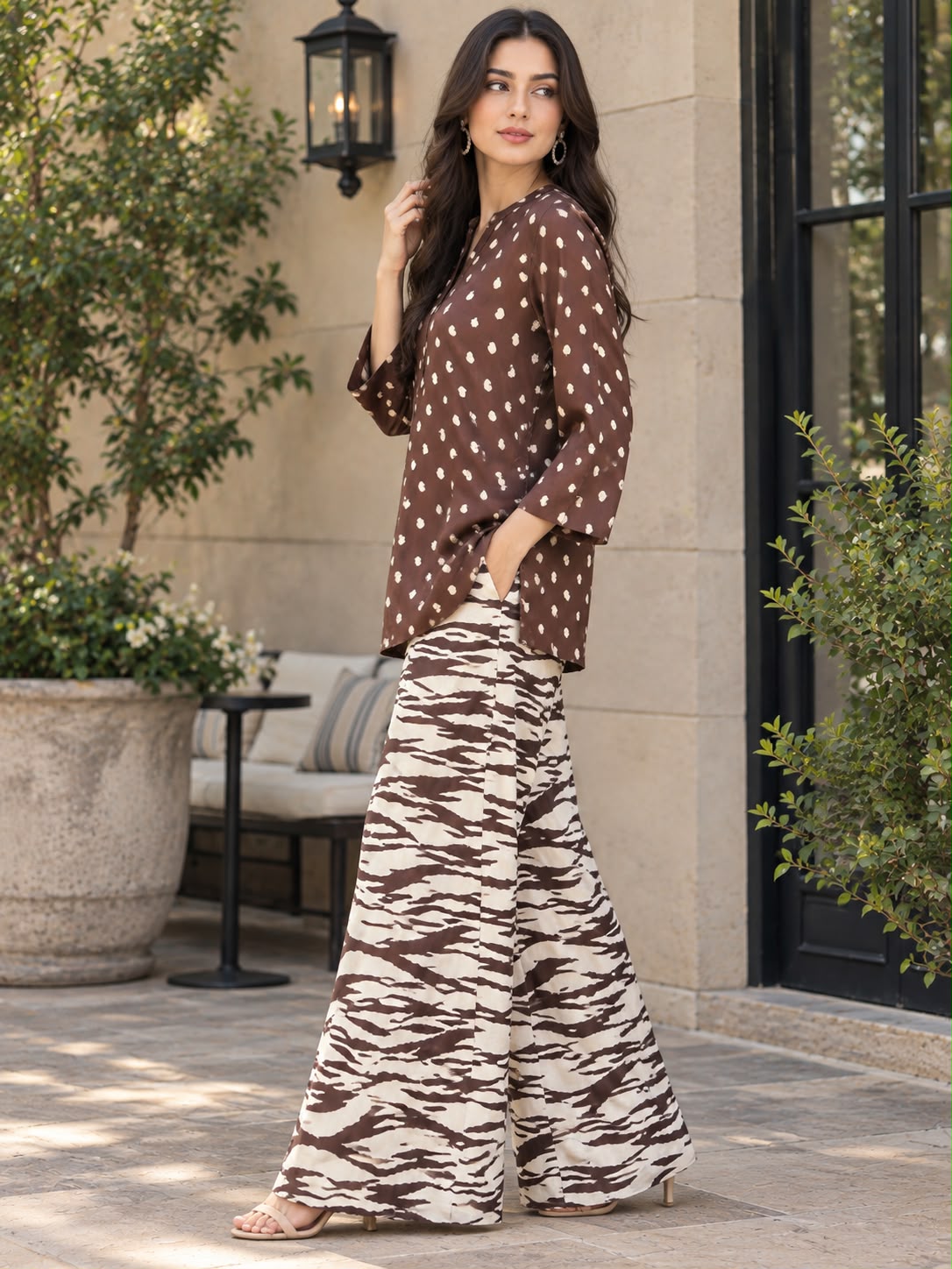 Silk Georgette Co-Ord Set GHZ-534 - Image 2