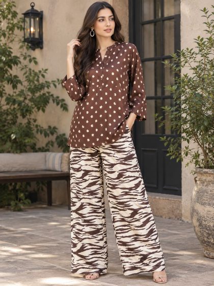 Silk Georgette Co-Ord Set GHZ-534