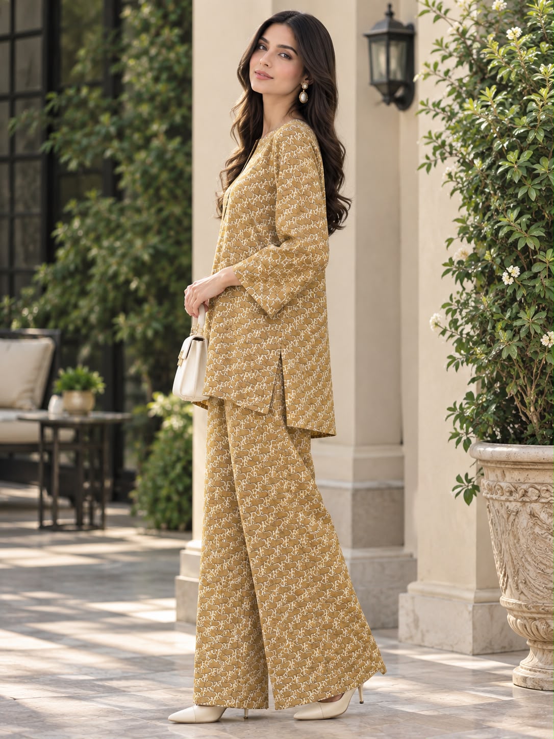 Silk Georgette Co-Ord Set GHZ-535 - Image 2