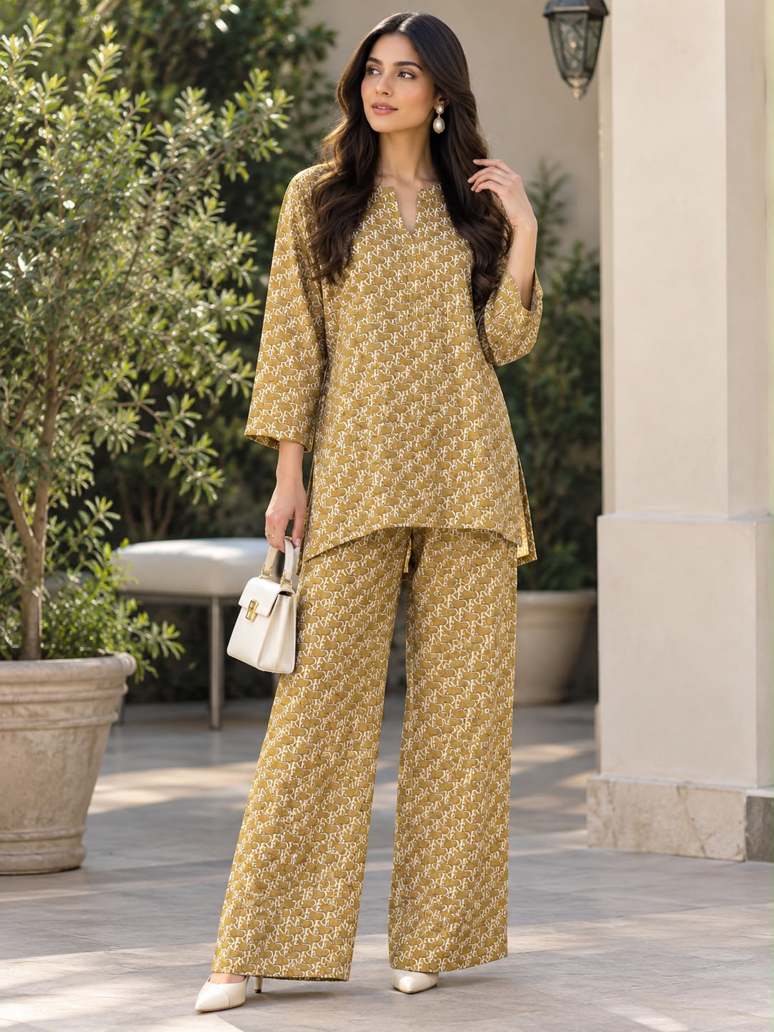 Silk Georgette Co-Ord Set GHZ-535