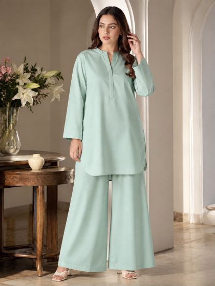 Mint Cotton Coord Set GHZ-542