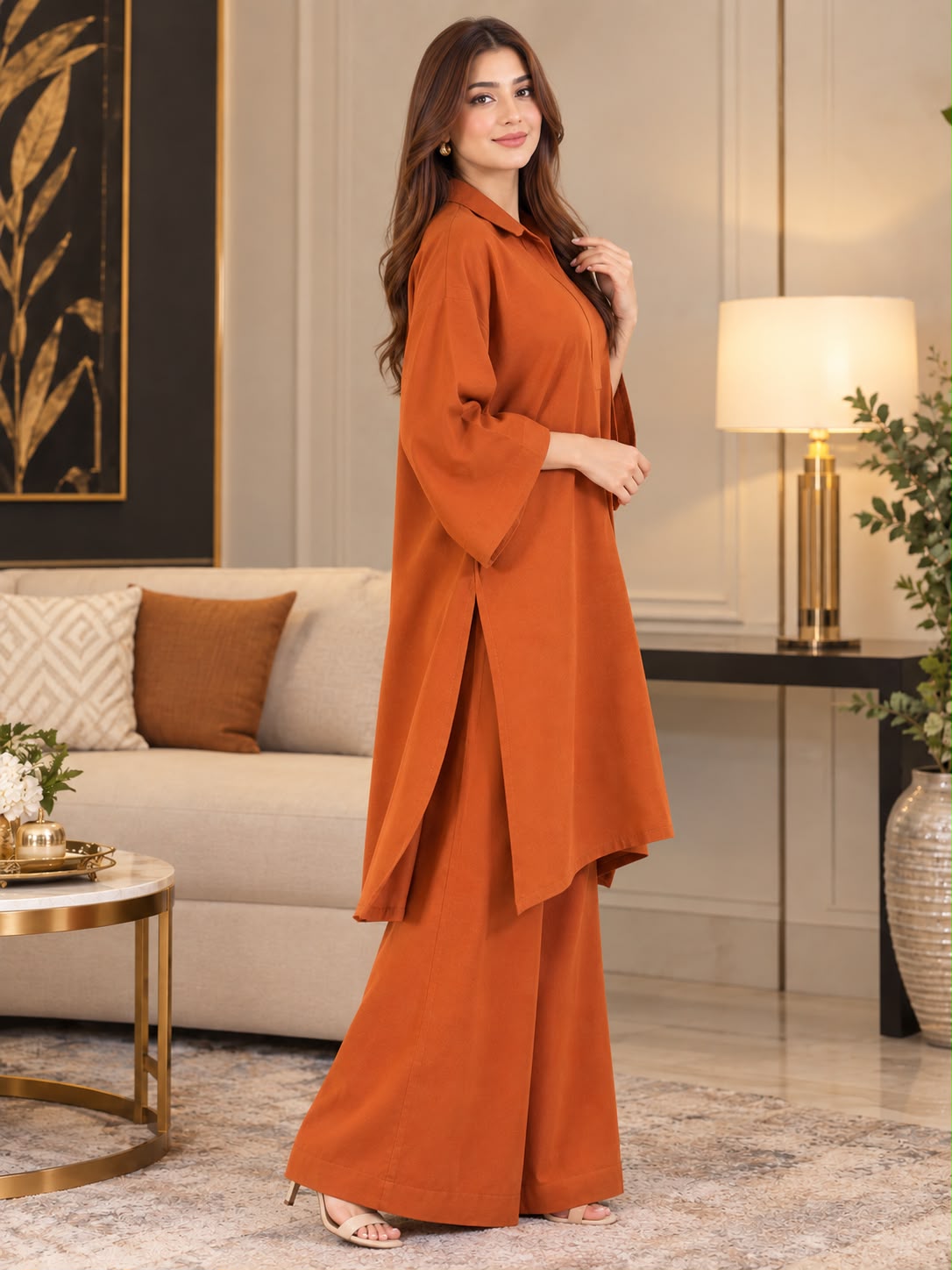 Laser Silk Poncho – GHZ-545 - Image 2